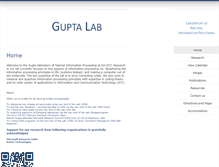 Tablet Screenshot of guptalab.org